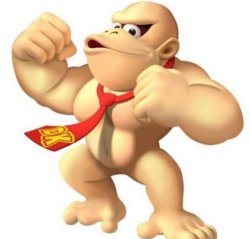 Bald donkey Kong Meme Template