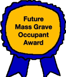 fure mass grave occupant award Meme Template