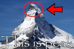 This is peak Meme Template