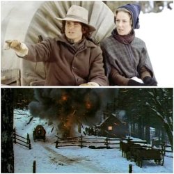 Minnesota Little House of the Prairie tree Meme Template