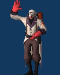 the red medic Meme Template