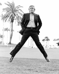 DJT Behind the lines Meme Template