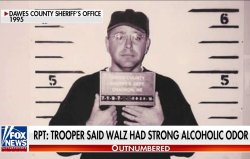 Tim Walz mug shot 1995 Meme Template