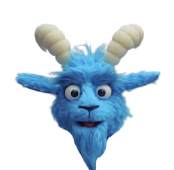 Blue Goat Puppet Meme Template