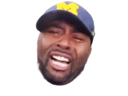 Sherrone Moore crying Meme Template