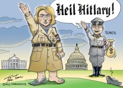 Nazi Hillary Clinton Meme Template