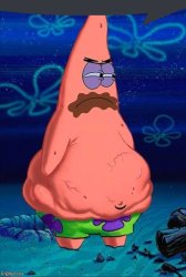 Patrick fatass Meme Template