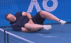 Tennis Hurt Knee Meme Template