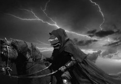 storm rider pepe Meme Template