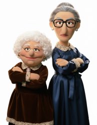 Elderly Muppets Meme Template