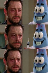 evil Patrick as a doctor Meme Template