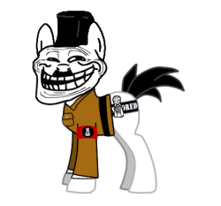 Trollface Hitler My Little Pony Meme Template