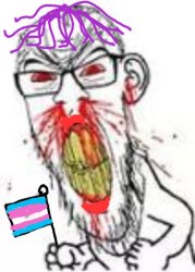 Irritated Tranny Meme Template