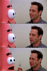 injecting pain Meme Template