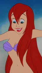 Ariel Naked Meme Template