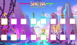 Make Your Own She-Ra reboot Cast Meme! Meme Template