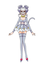 Horror Human Diana (Mabel Hiroko) Meme Template