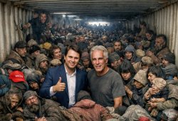 i made 100000 homeless people stay in this container with Charli Meme Template