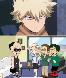bakugo hates what ? Meme Template