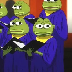 pepe choir Meme Template