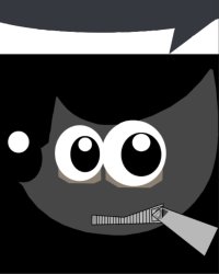The GIMP speech bubble Meme Template