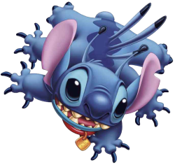 Stitch With Four Arms Wearing His Collar Meme Template