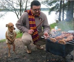 Dog dobby camping harry Meme Template