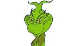 Grinch grin Meme Template
