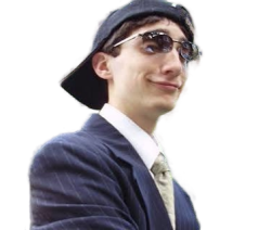 Toby Fox with Sunglass Meme Template