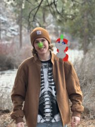 Liam Keel Baby L Money Outdoors Meme Template