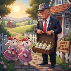 SHEEP OIL Meme Template