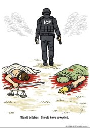 ICE comply or die Meme Template