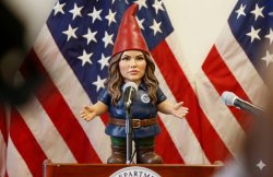 Kristi Gnome Meme Template