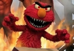 Evil Elmo v2 Meme Template