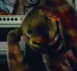 pumpkin rabbit poking out Meme Template