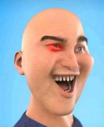 i got X in my eye Meme Template