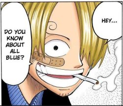 Sanji All Blue Meme Template
