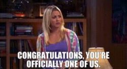 Officially one of us (Big Bang Theory) Meme Template