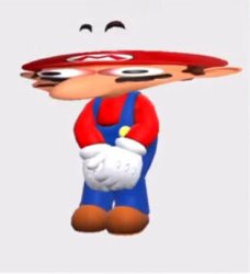 mario penis Meme Template