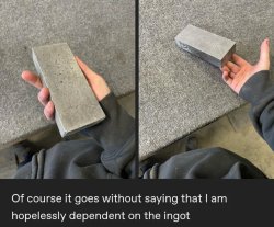 the ingot Meme Template