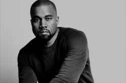 kanye west BW stare Meme Template