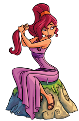 PNG Megara - Hercules Meme Template