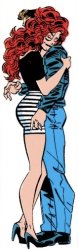 Mary Jane Watson hug Meme Template