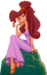 PNG Megara - Hercules Disney Meme Template
