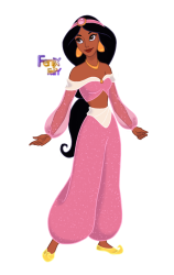 Jasmine Princess In Pink Meme Template