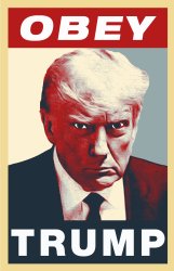 Obey Trump Meme Template