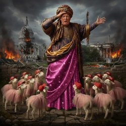 DRAMA QUEEN TRUMP Meme Template