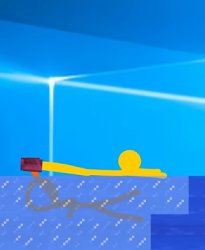 Frost Walker (Alan Becker) Meme Template