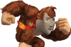 stonkey kong(no text) Meme Template
