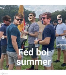 Fed Boi Summer Meme Template